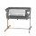 MoMi Smart Bed łóżeczko dostawne 4w1 szare - 1027759 - zdjęcie 4